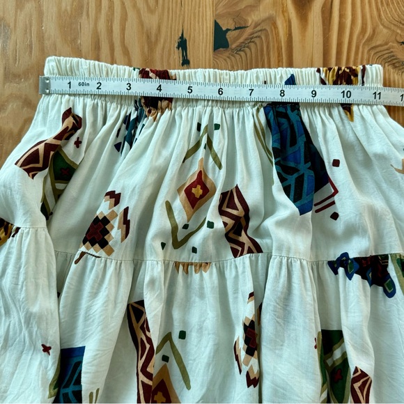BANJO Vintage Western Wear Tiered Skirt - Picture 8 of 9